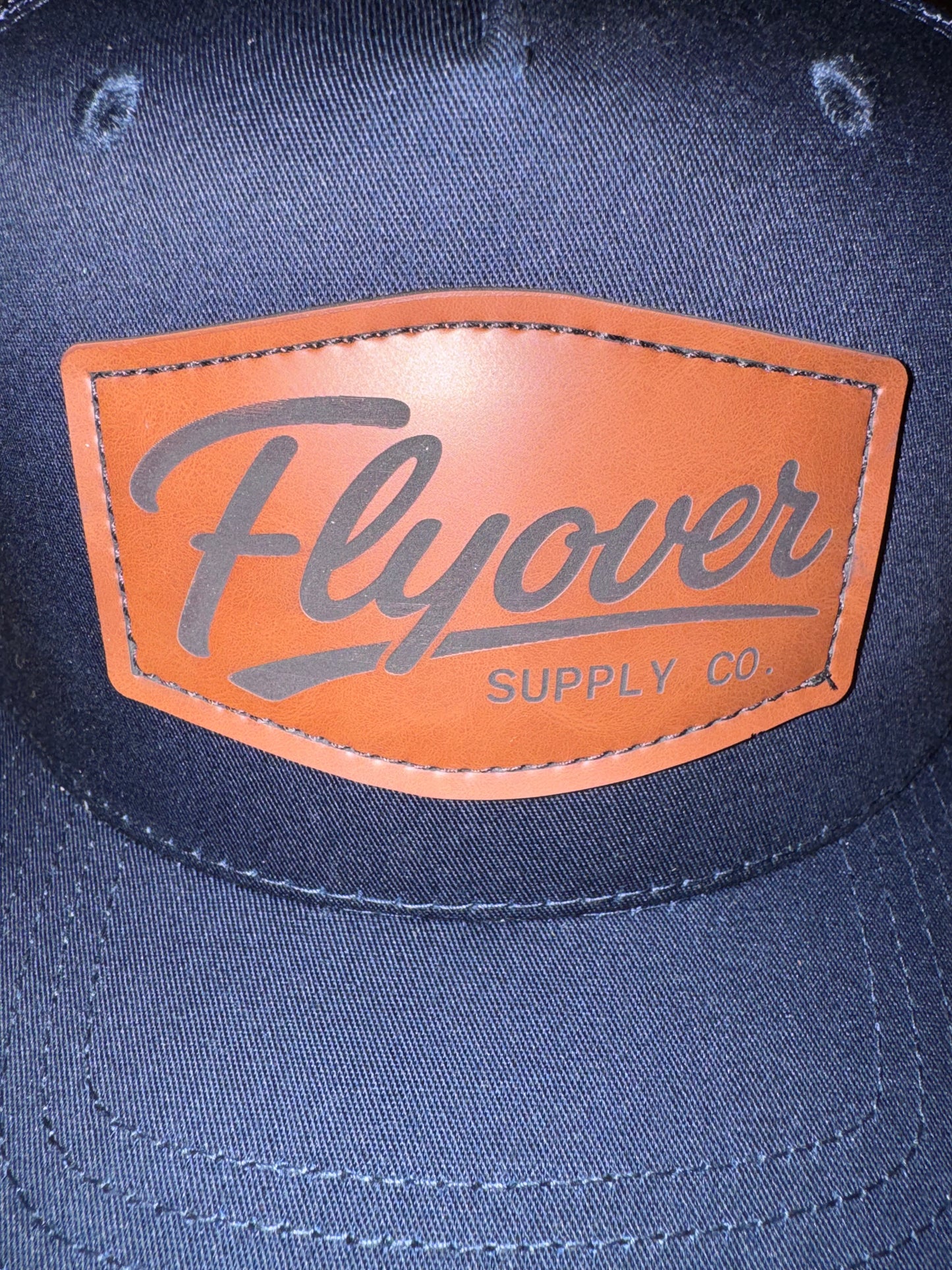 Heritage Script - Patch - Navy